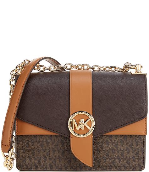 Michael Michael Kors Logo Greenwich Small Convertible 